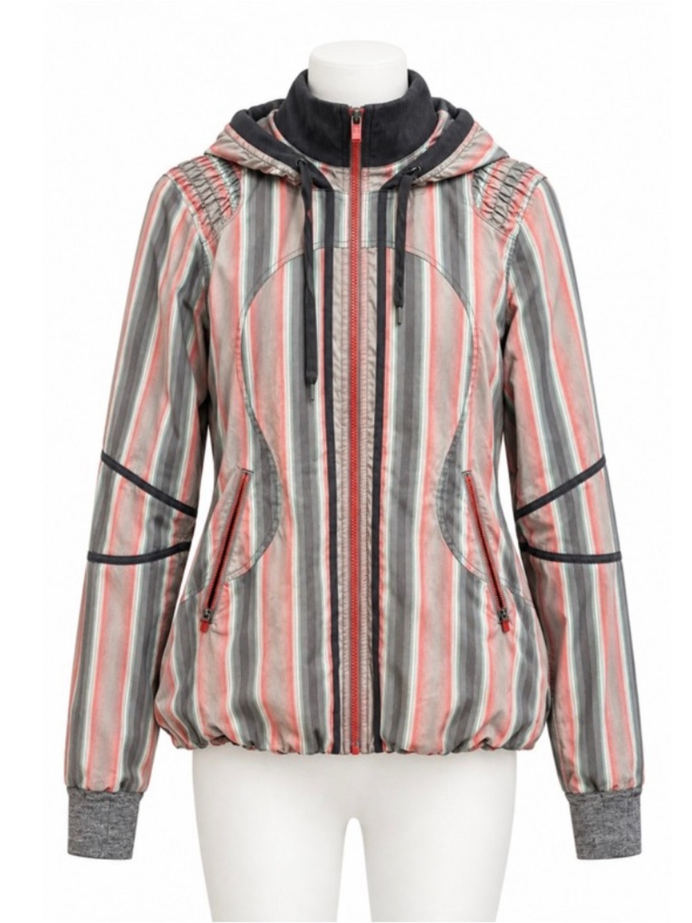Lululemon Striped Track & Running Jacket | 8